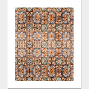 Moroccan Mosaic Tiles Posters and Art